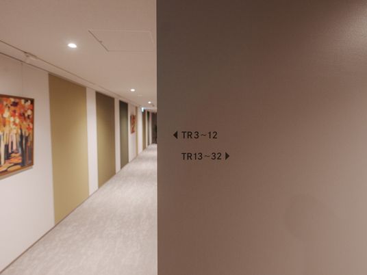 明るい廊下