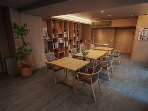 温かみのある食堂