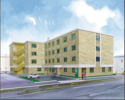 4階建ての建物外観