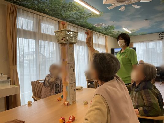 自然光の明るい空間
