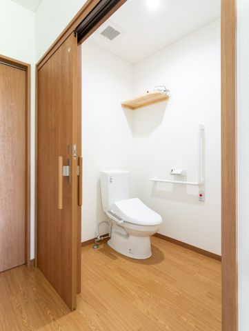 清潔感のあるトイレ空間