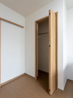 収納完備の居室