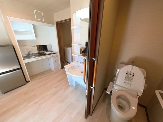使いやすいトイレ付き居室