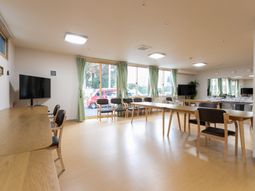 明るい共有エリア