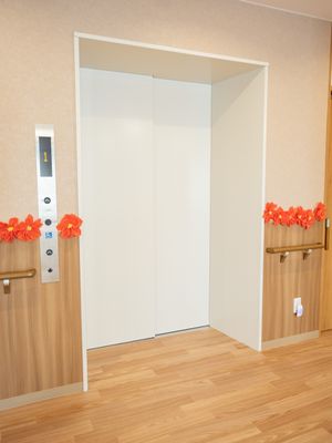 エレベーターのある空間