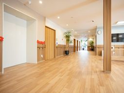 温かみのある廊下