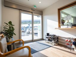 靴の収納がある玄関