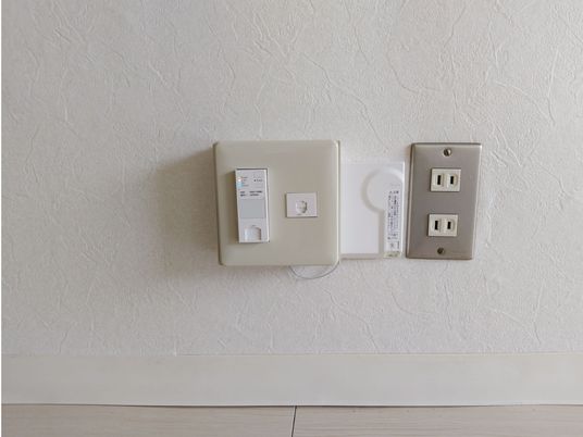 安全装備の壁面