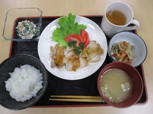 バランスの良い和食定食