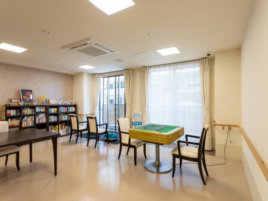 ゆったりした居室の様子