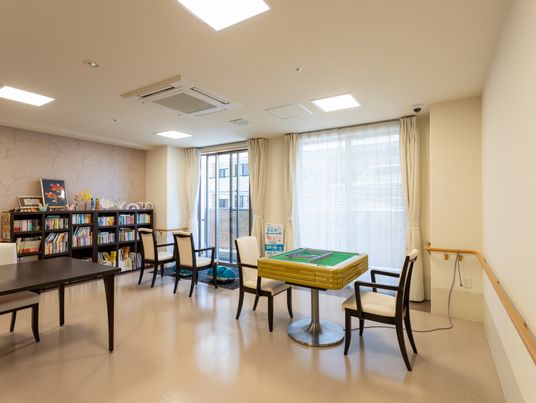 ゆったりした居室の様子