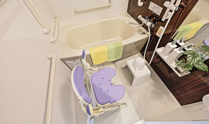 バリアフリー浴室設備