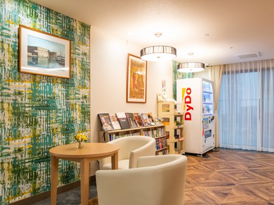 共有ラウンジの様子