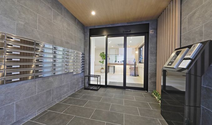 綺麗なエントランス