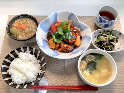 心温まる食事の提供