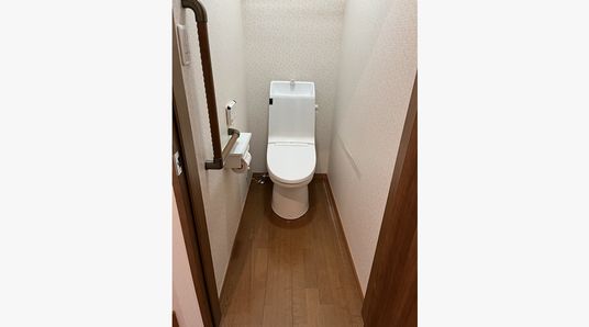安心の設備が整ったトイレ