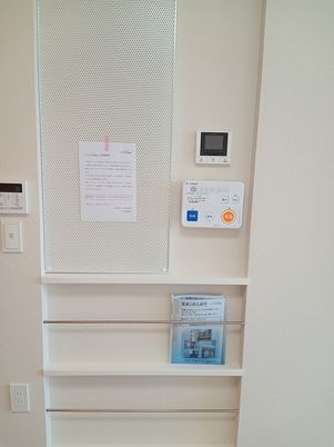 情報掲示がある壁