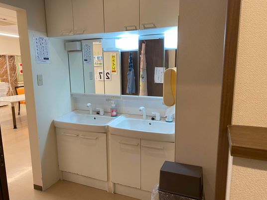 居心地の良い洗面台