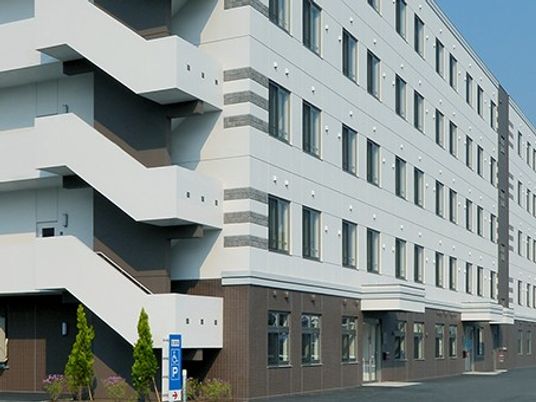 外観の建物正面  