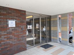 エントランス前の風景