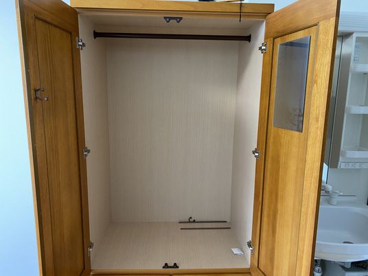 居室の整ったクローゼット