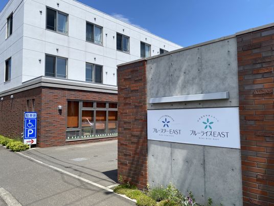 ゆったりとしたエントランス