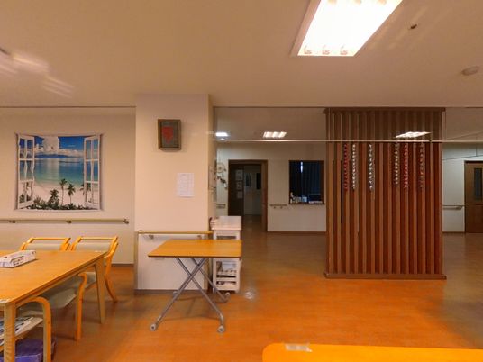 リラックスできるダイニングルーム