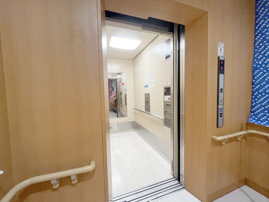 乗り降りしやすいエレベーター