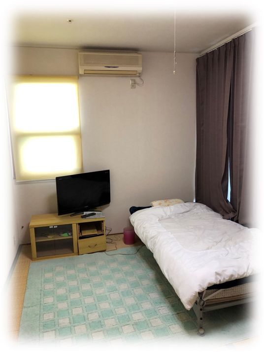 清潔な個室の環境