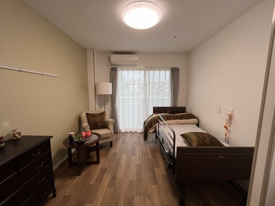 落ち着いた居室