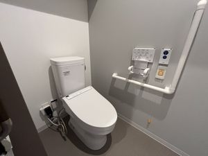 安全設備のトイレ