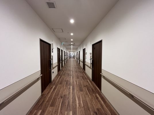 広い廊下