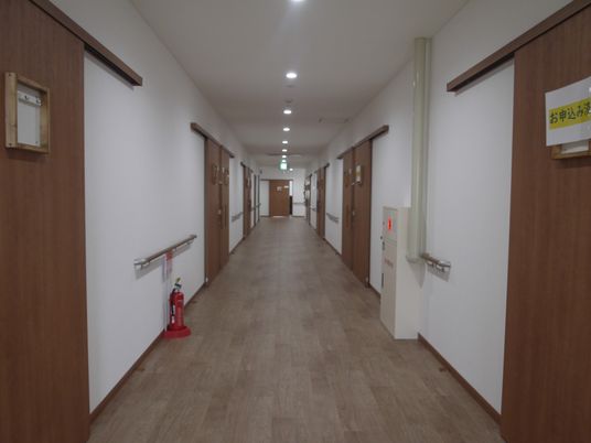 廊下の安全な様子