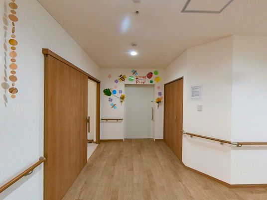 安心感のある廊下