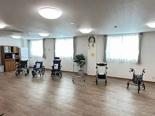 明るい共有リビング