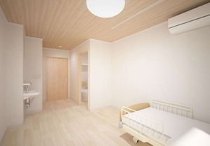 快適な居室をアピール