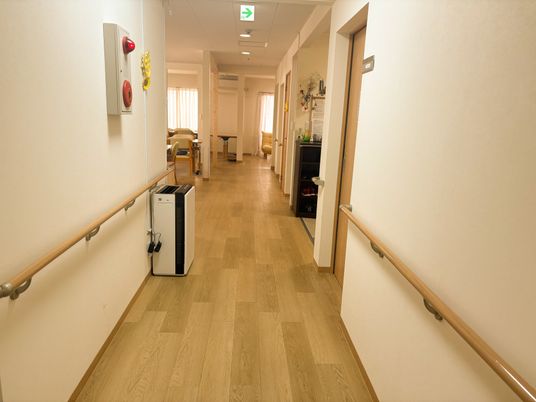 明るい廊下