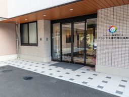 明るいエントランス
