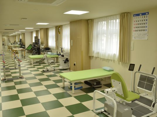 広々とした機能訓練室