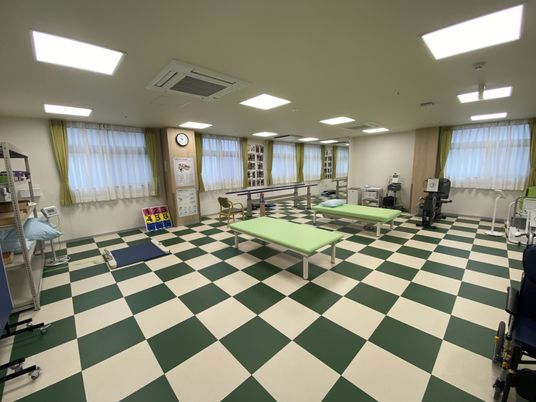 清潔感のある機能訓練室