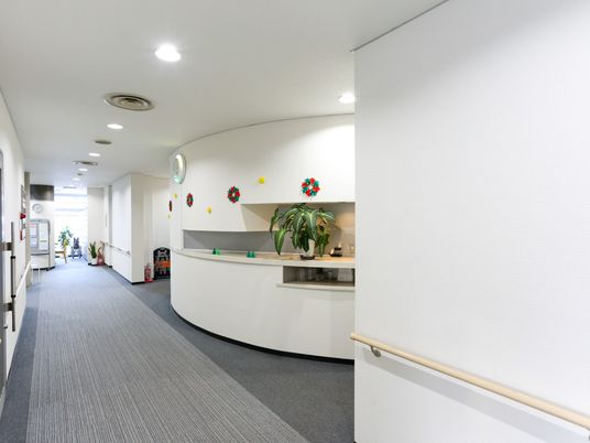 アットホームな受付空間