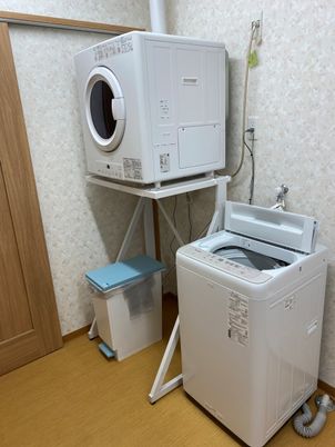 整備された洗濯室