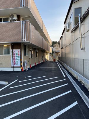 キレイな外観の建物