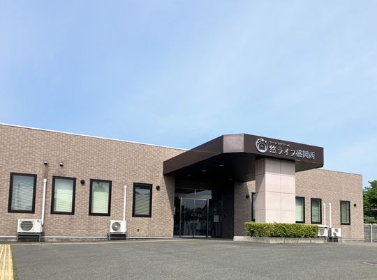 平屋の建物の外観