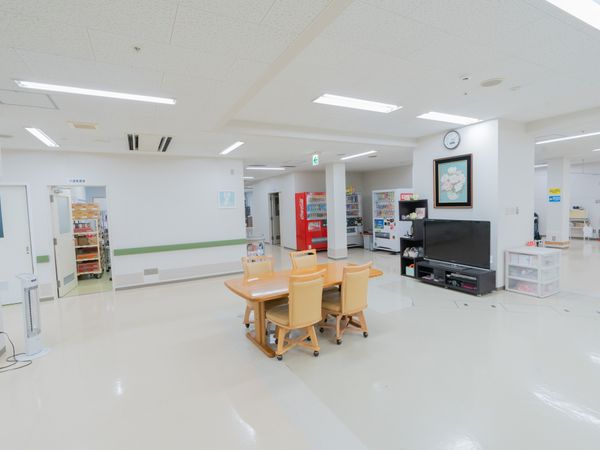 広々とした共有スペース