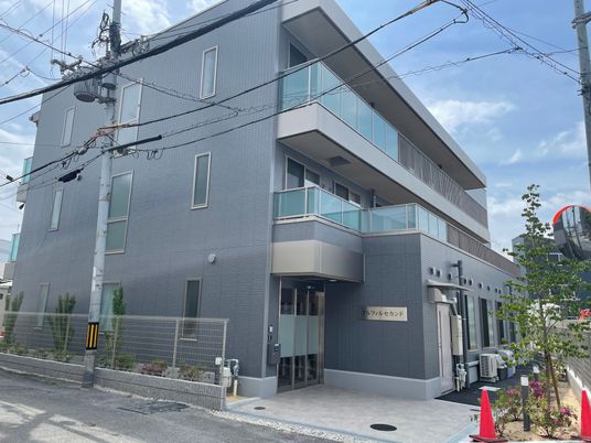モダンなデザインの施設
