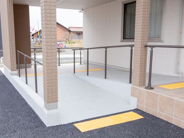 スムーズな動線のエントランス