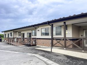 入口の見える居室