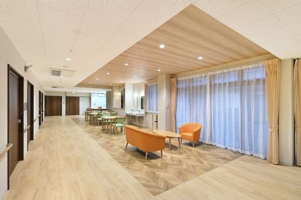 広い明るい空間