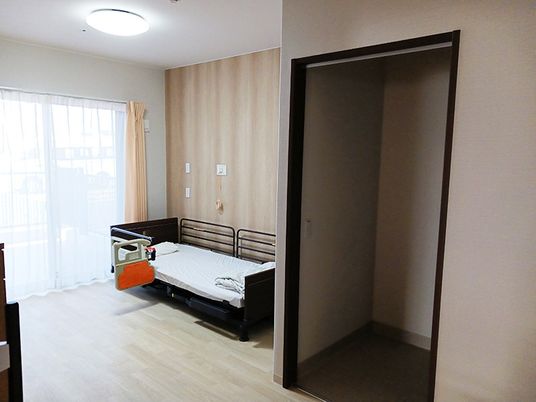 自然光が入る居室